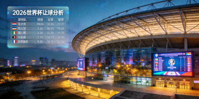 2026世界杯场馆 现代化体育场 让球分析背景
